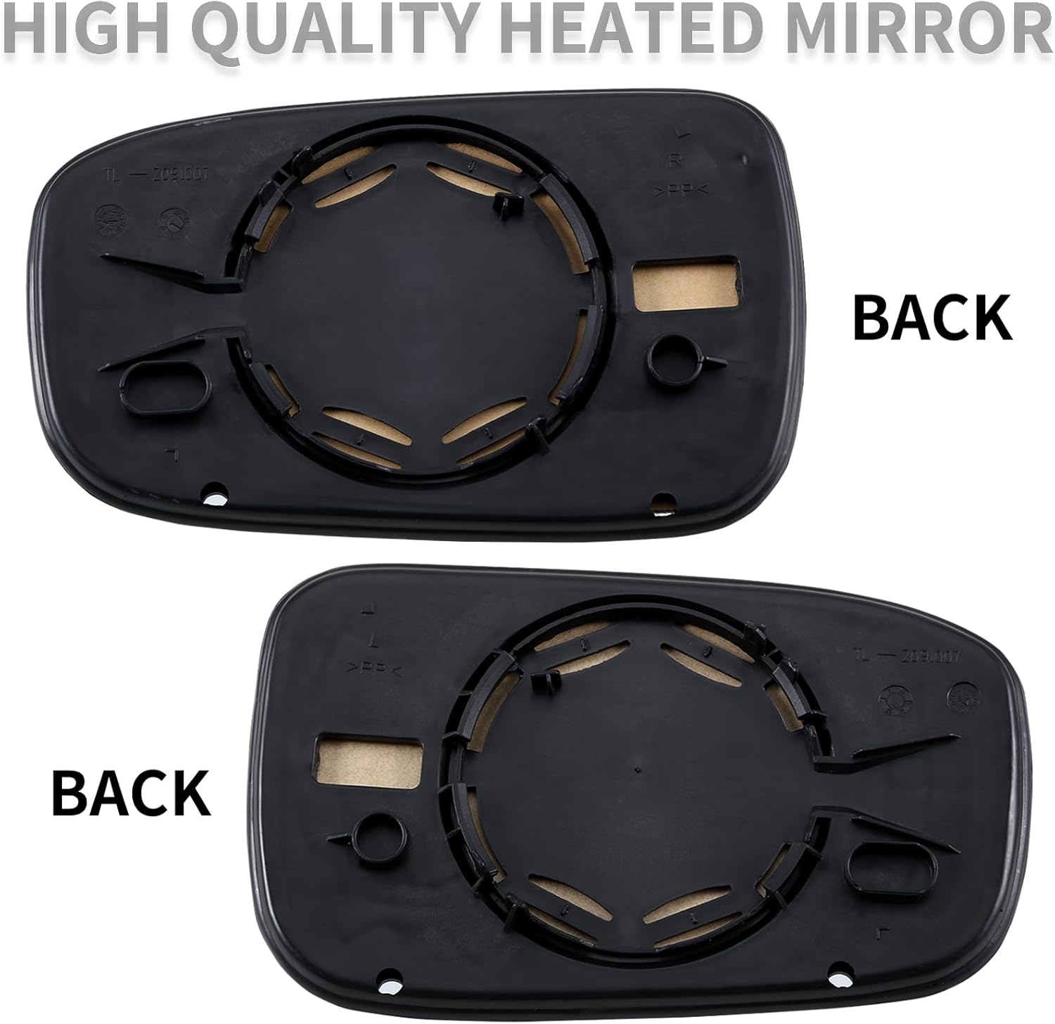 Driver Side and Passenger Side Mirror Replacement for Honda Accord 2003 2004 2005 2006 2007 - Mirror Glass, Rear View Mirrors Glass