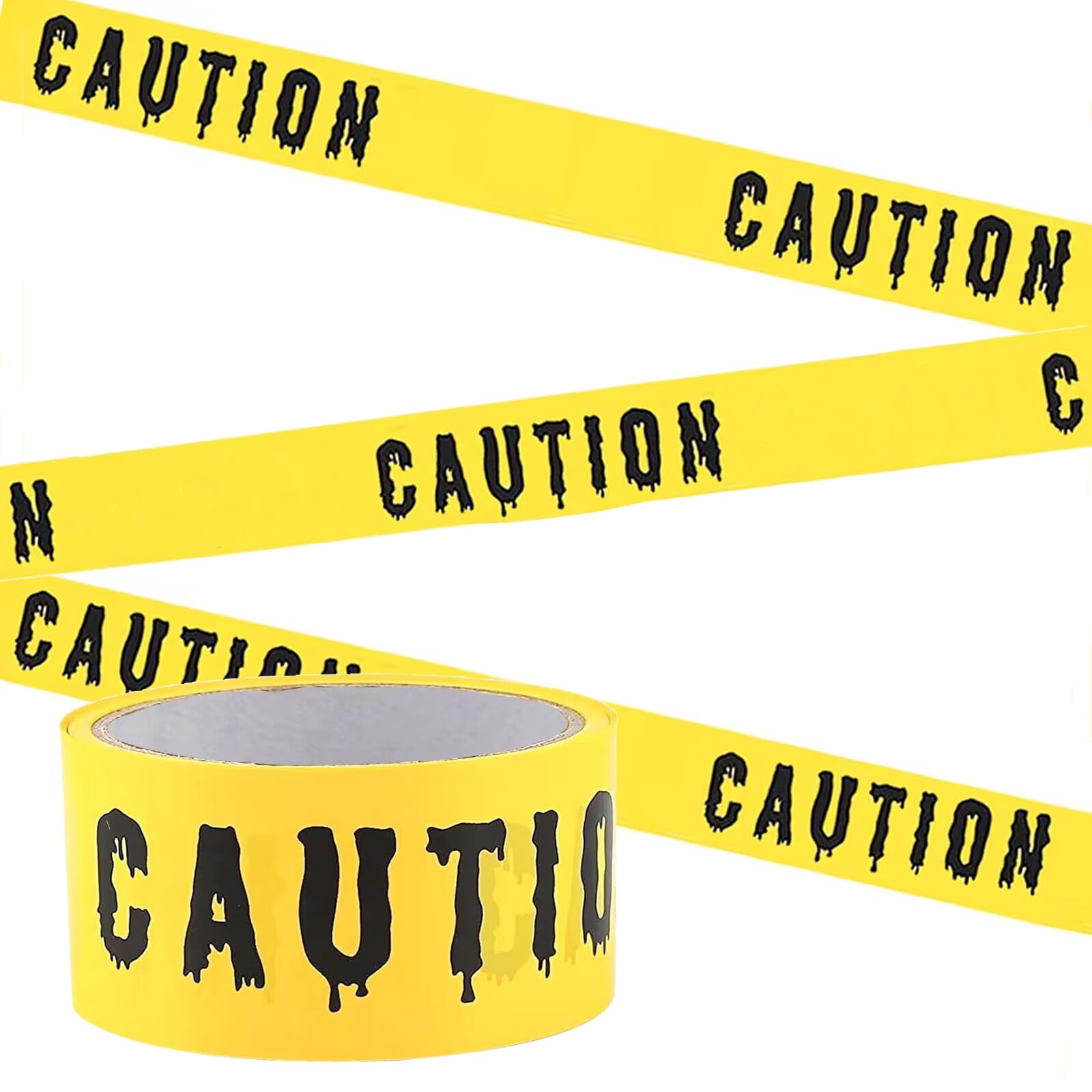 Halloween Caution Tape - Scary Decorations -9 Halloween Caution Tape - Scary Decorations -9