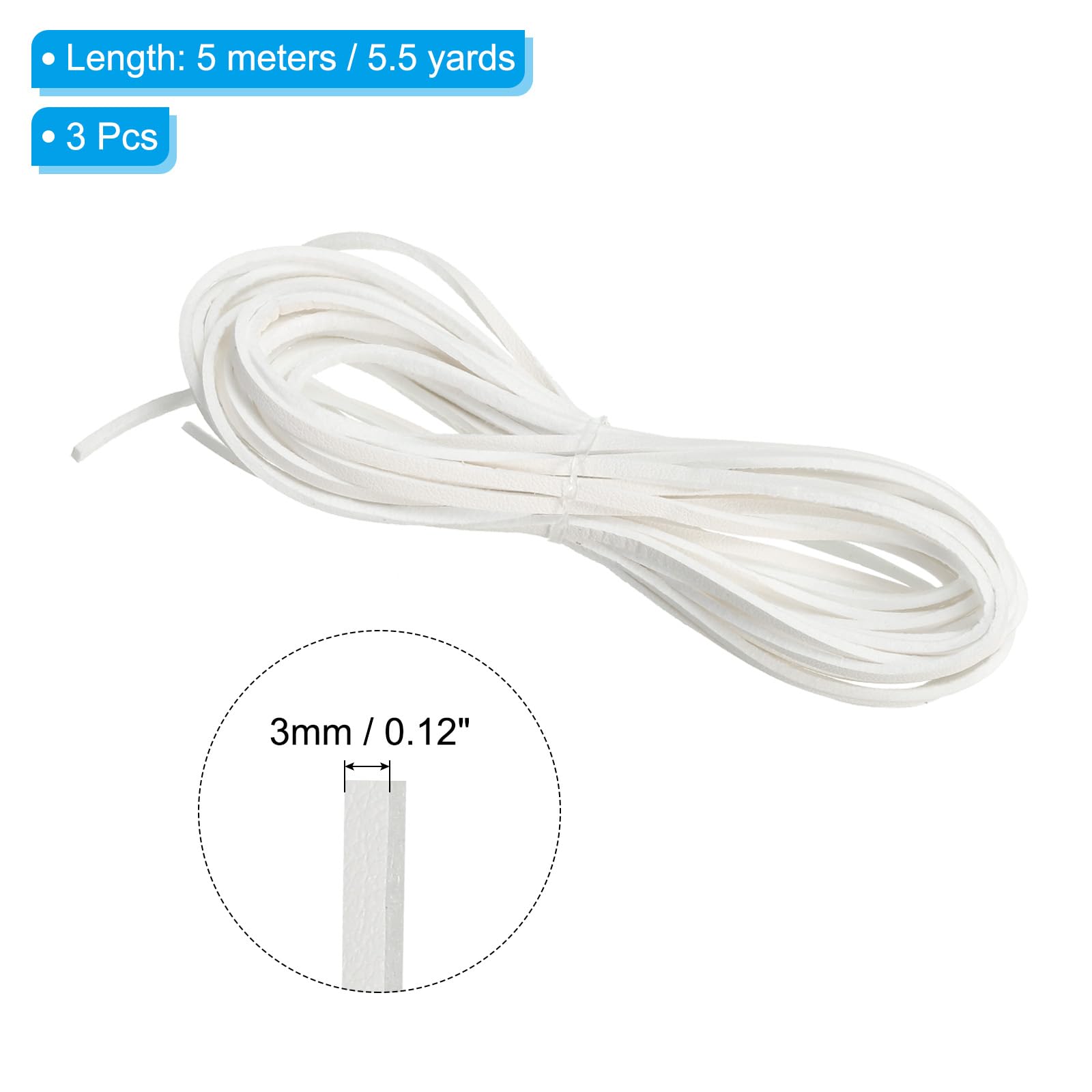 PATIKIL Faux Suede Leather Cord - Image 2