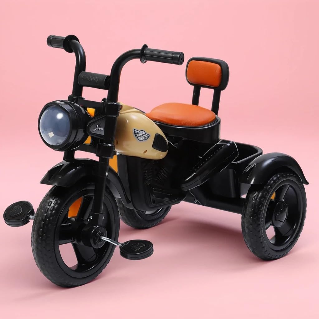 eHomeKart Himalayan Kids Tricycle - Front Headlight, Musical - 1 Year to 5 Years - Trike for Indoor and Outdoor - Up to 30 Kgs - Made in India-image-43