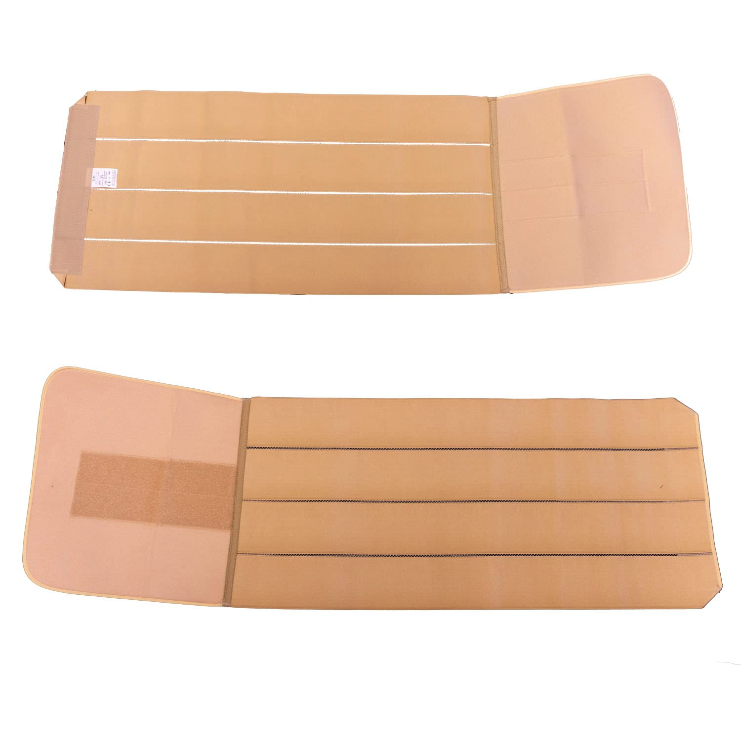 Bandaje Abdominal Standard Con 4 Bandas Elásticas Que Permiten Una Óptima Adaptación A Cada Perfil Anatómico. Color Beige. Talla Xl