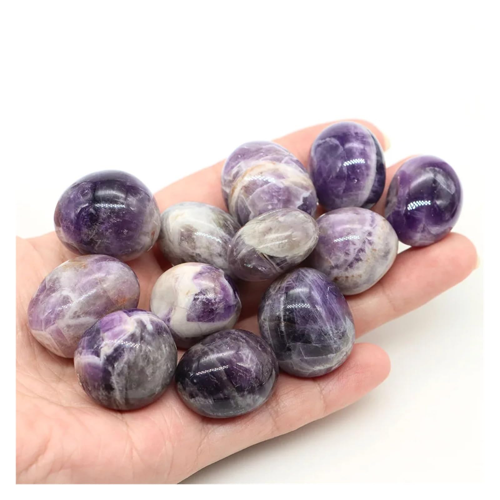 Ghiaia per Acquari Pietre levigate, Cristalli, Gemme, minerali sfusi, Ghiaia, Campioni, energetici, acquari, Giardino, Decorazioni for la casa(Color 4,500g)