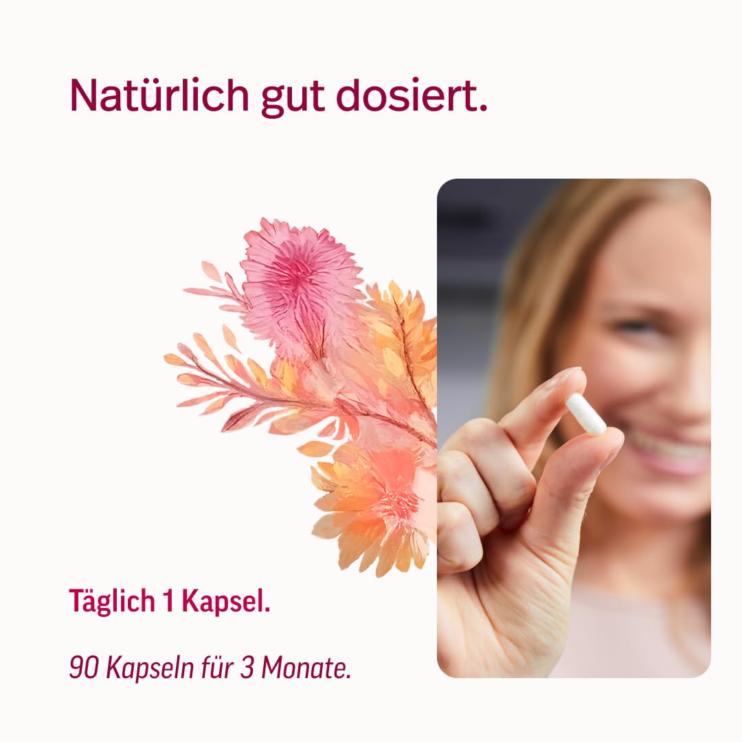 edubily® Mama Multi – Multivitamin für besondere Lebensphasen wie Kinderwunsch, Schwangerschaft & Stillzeit – Nahrungsergänzung mit Folat und ausgewählten Vitaminen (90 Kapseln)