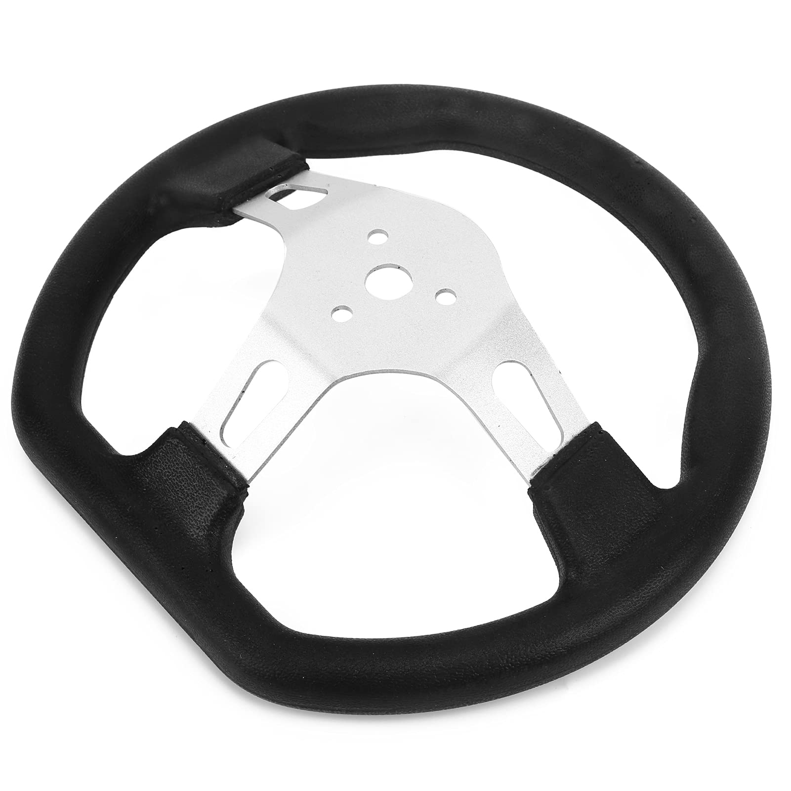 Volant KART hors route, conception à 3 rayons de 270 mm, métal de haute qualité avec poignée en mousse PU, ajustement universel pour les moteurs 150cc à 25cc, remplacement idéal