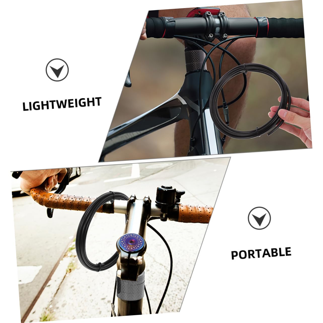 NULYLU Wear-resistant Hydraulic Brake Line Pipe Replacement for Hydraulic Brake Hose for Cycling