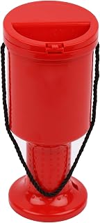 Hand Held Plastic Collection Box. - Coin Collection Box- Donation Box. Red