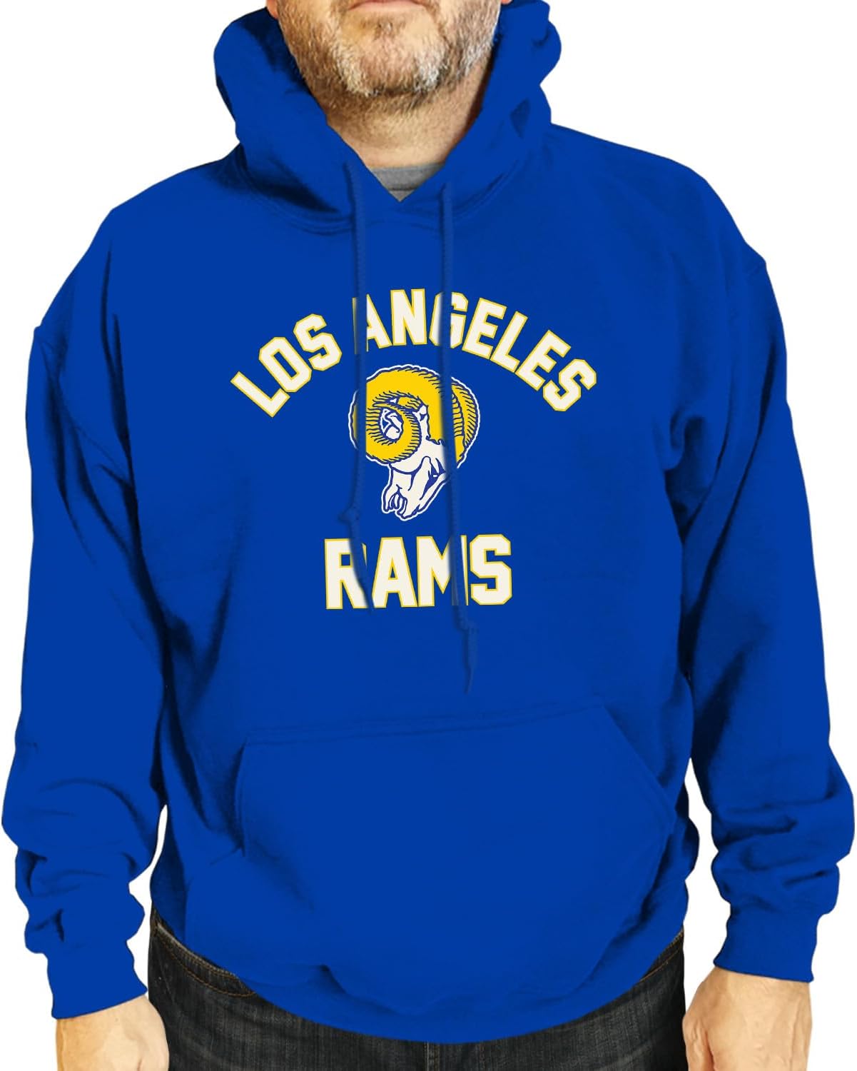 Team Fan Apparel NFL Adult Unisex Retro Gameday Ultra Soft Fleece Hooded Sweatshirt, Officially Licensed Football Hoodie