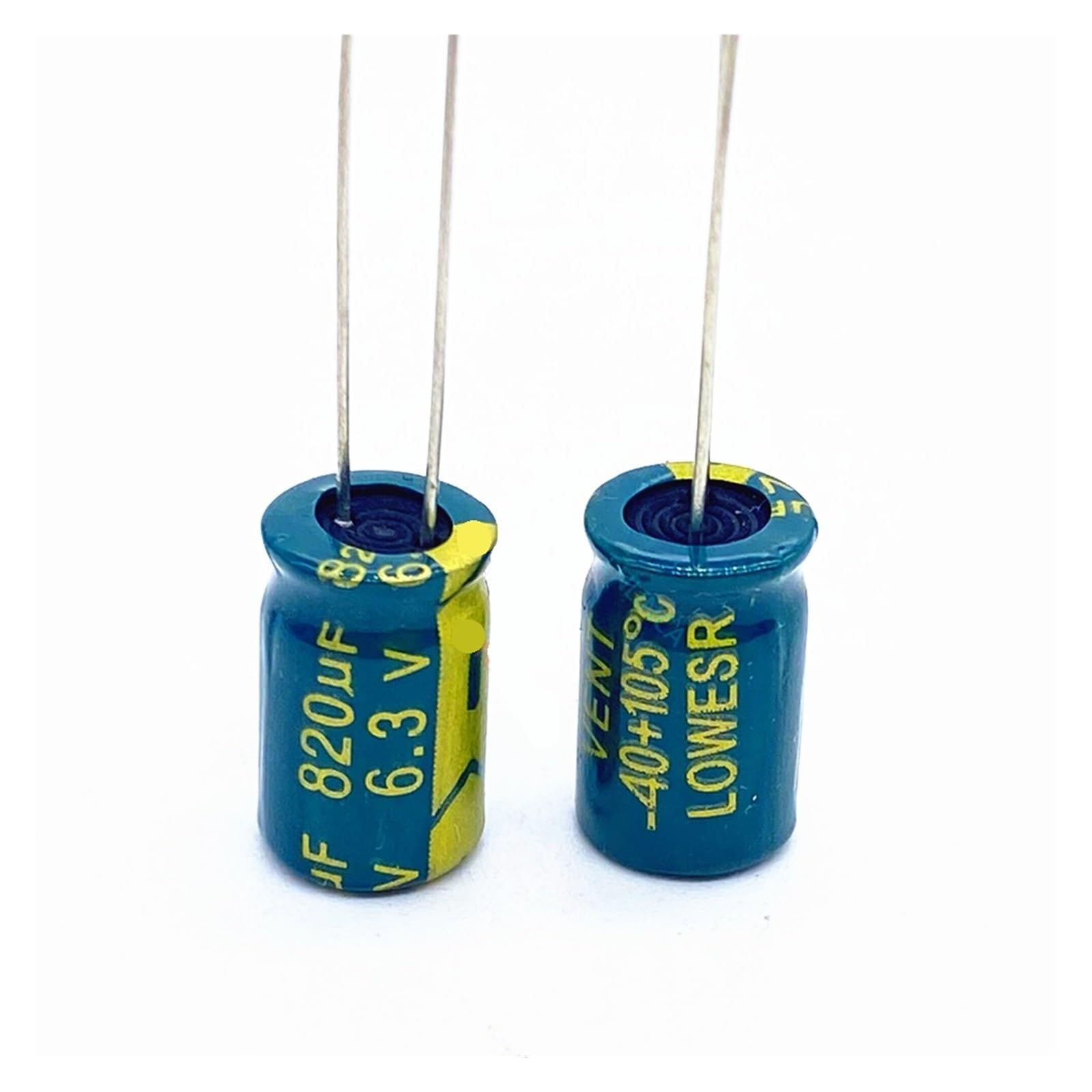 ICXLPMC 5pcs/lot 6.3v 820UF 8 * 12 Low/Impedance high frequency aluminum electrolytic capacitor 820UF 6.3v 820UF 20%