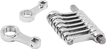 DISEN 9PC 3/8" Drive SAE Torque Adapter Set, Modified Higher Torque, Never break,12 Point 3/8, 7/16, 1/2, 9/16, 5/8, 11/16, 3/4, 13/16, 7/8