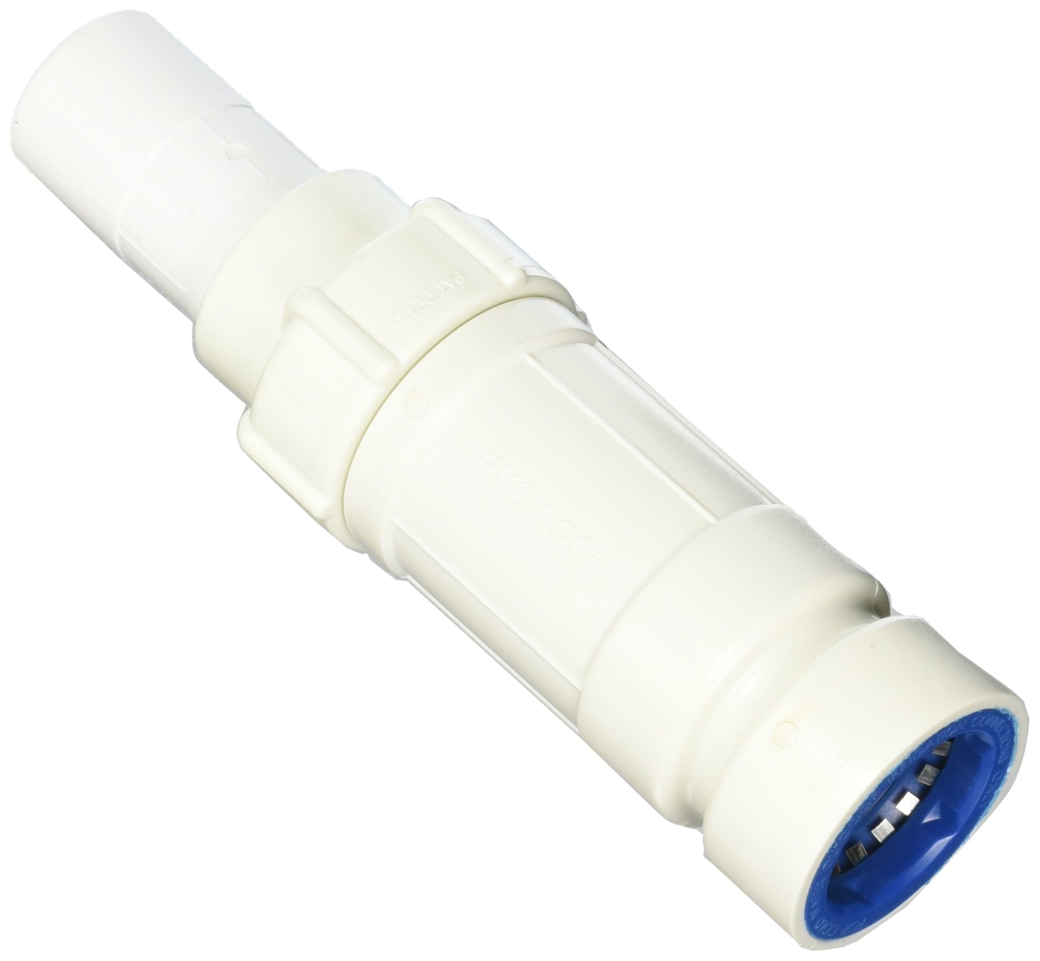Hydro-Rain PVCL-SFX-100 No Glue Needed PVC-Lock Slide Repair Fitting, 1"