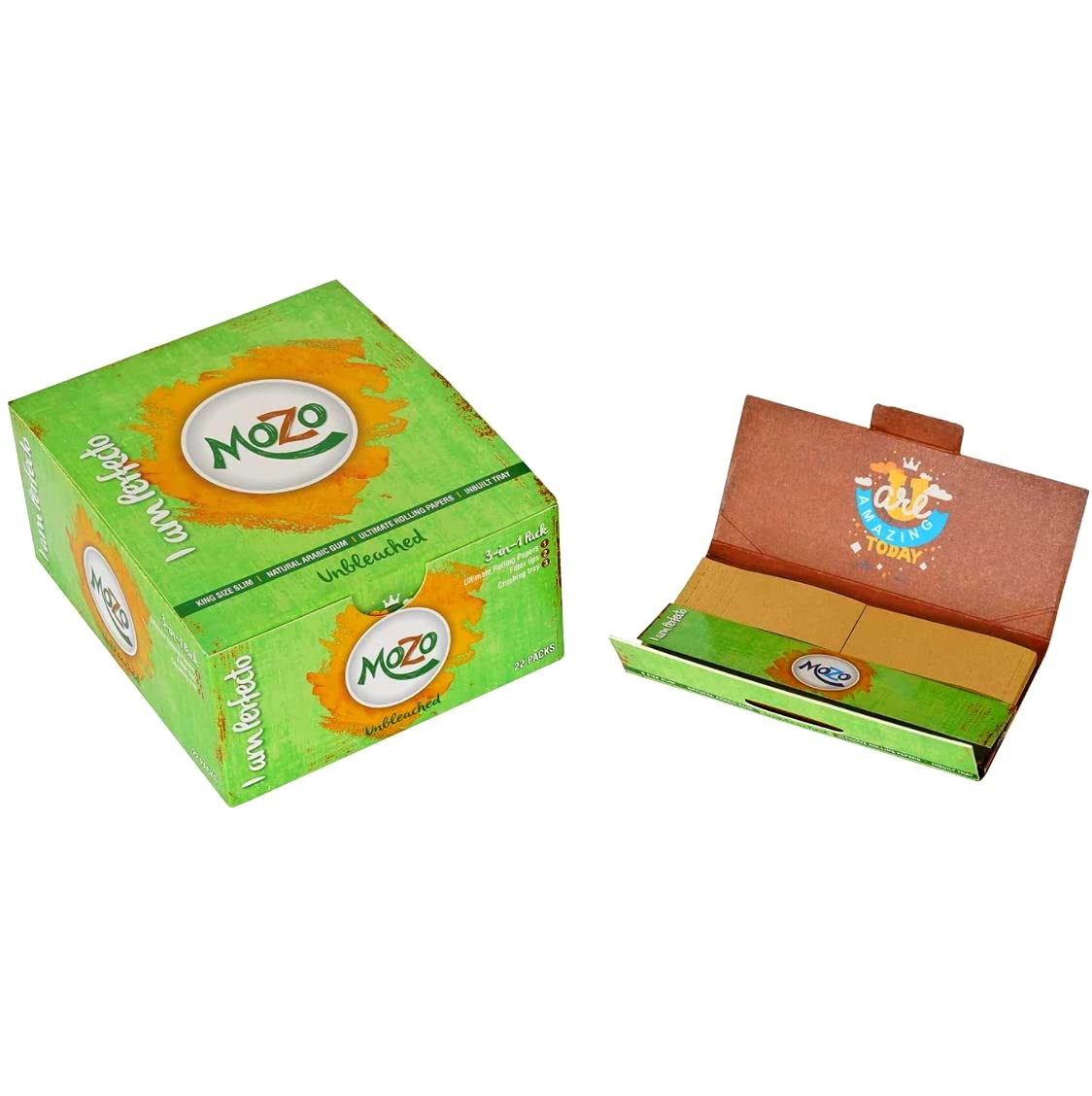 Mozo Rolling Papers with Filter - Pack of 22 -2 Mozo Rolling Papers with Filter - Pack of 22 -2