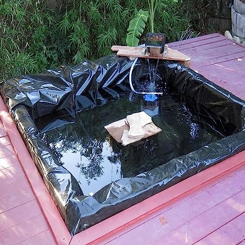 Doublure d'étanchéité robuste en polyéthylène pour fontaines d'eau sans fuite - 2