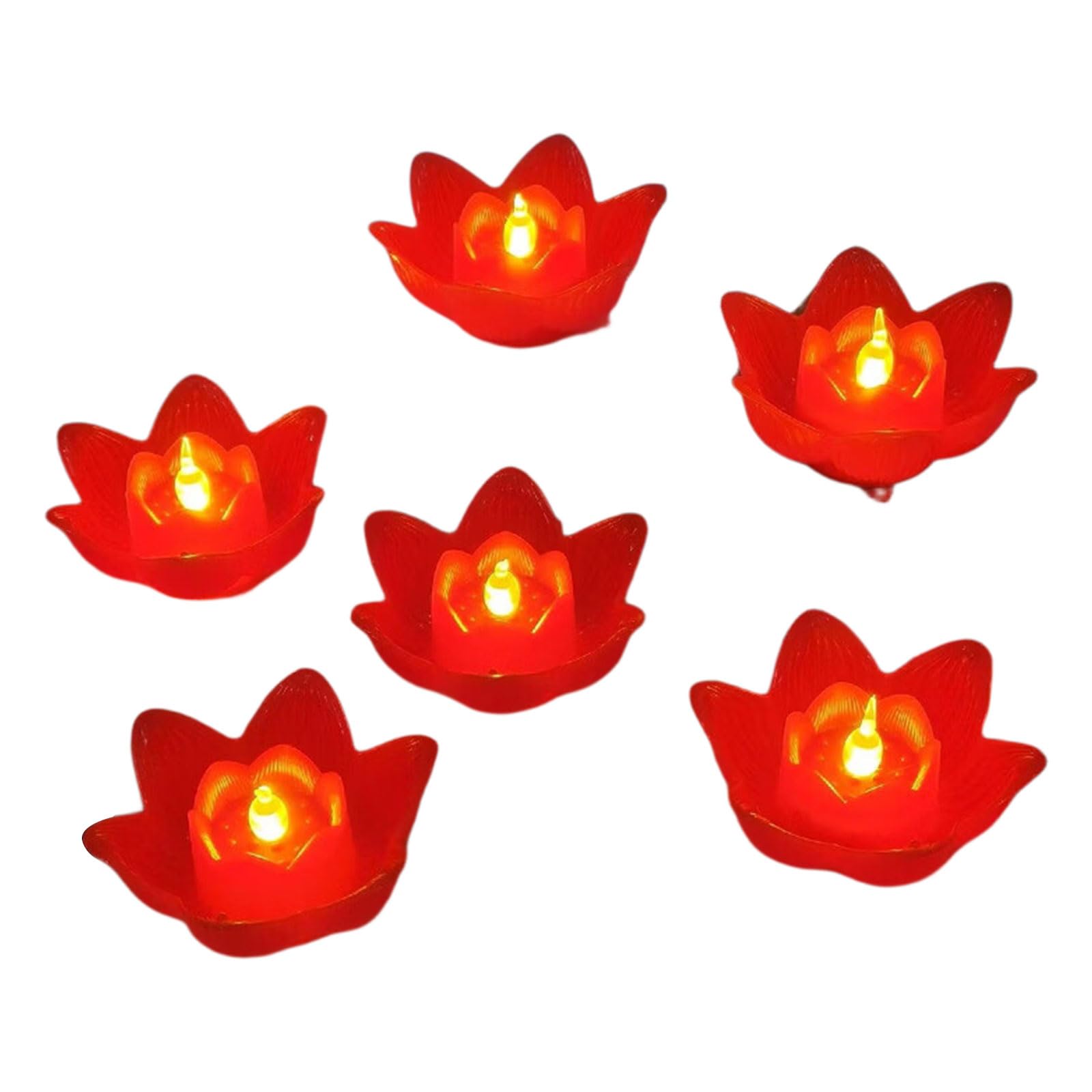 Nucelit Portable Flashing Blossom Light Device Works Well As Nightlight or Centerpiece PP LED Lamp