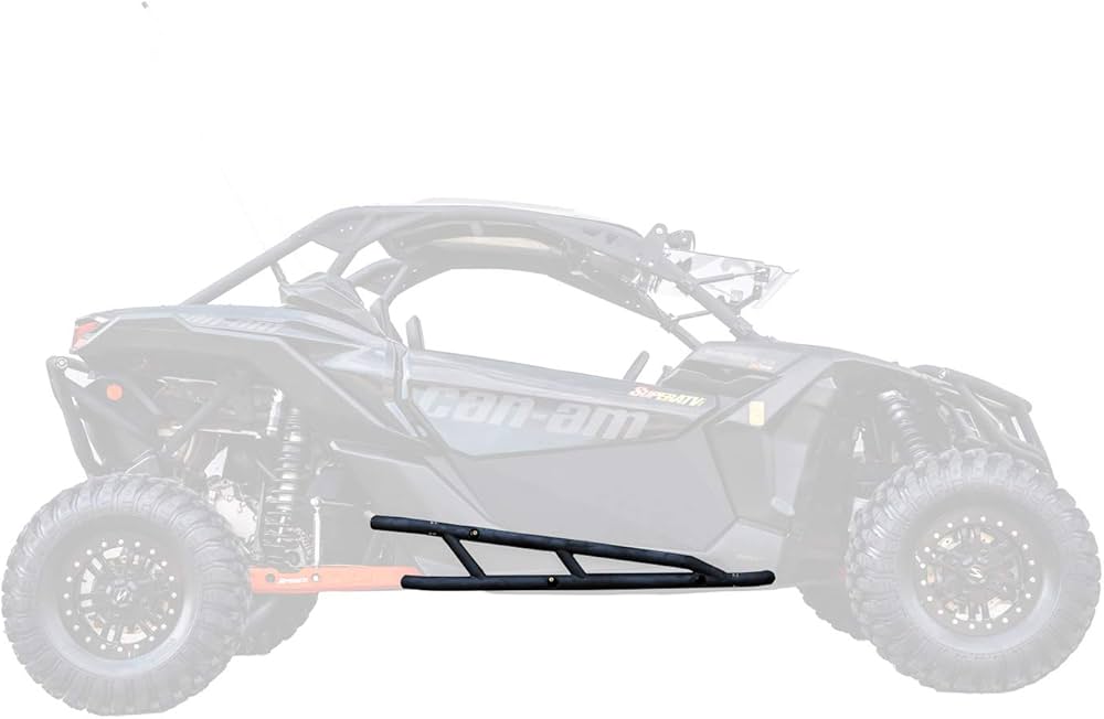 【インチ】 SuperATV Nerf Bars/Tree Kickers/Rock Sliders for 2020+Polaris RZR