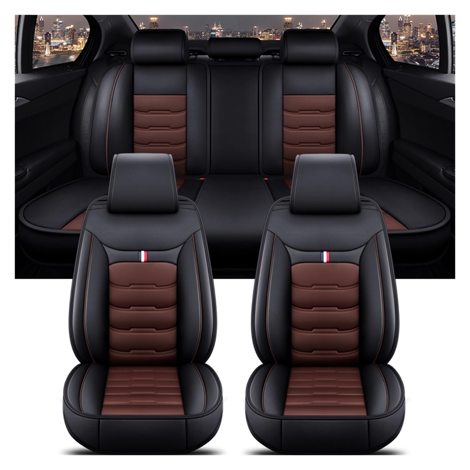 Coprisedile Auto Per La Maggior Parte Dei Modelli Di Auto, Protezione Per Seggiolino Auto Confortevole E Traspirante, Coprisedile Universale Coprisedili