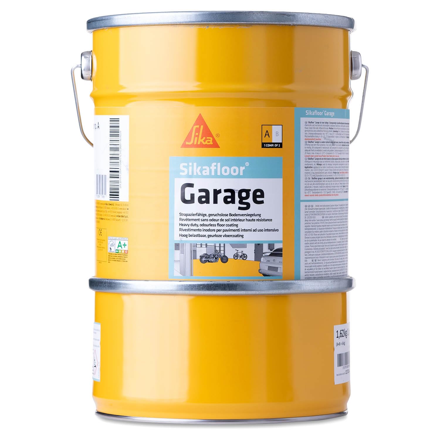 Sikafloor Garage Epoxidharz-Bodenbeschichtung 2K, Kieselgrau