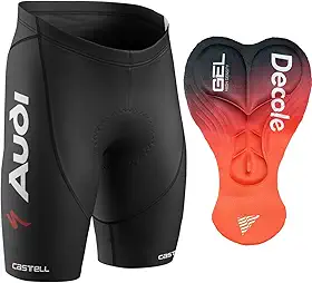 Bermuda Ciclismo Audi Decole Forro Gel D80 Uv Bike Mtb