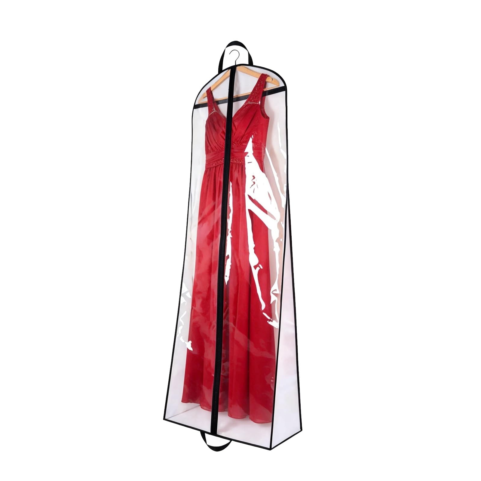Garment Bag Non Woven Fabric Foldable Dress Bags for Gowns with a Handle for Gowms Closet Jackets Dresses Suit