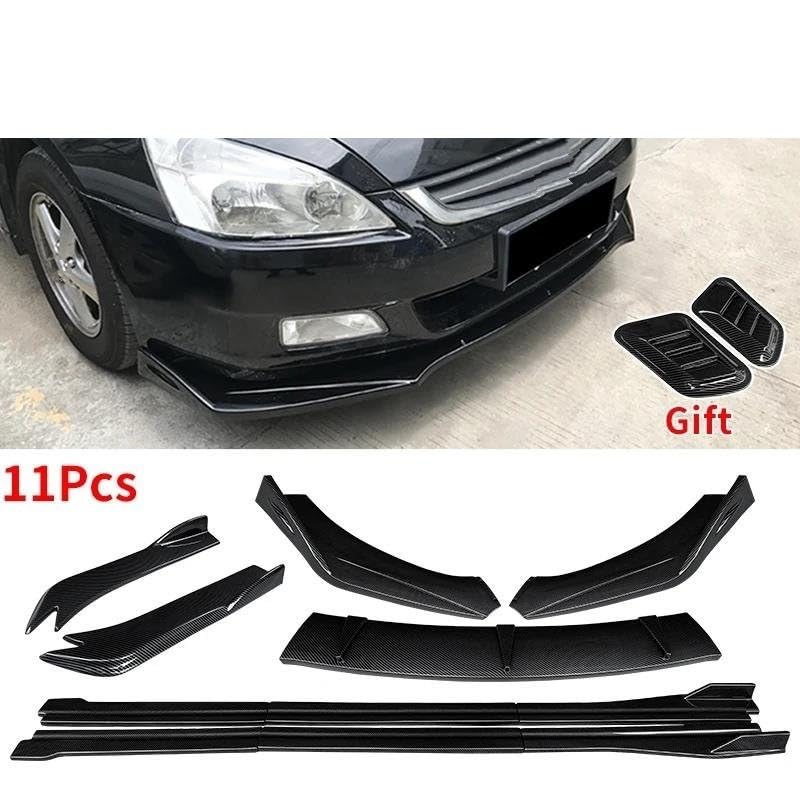 Kit parachoques delantero Accord 2003-2007 con spoiler y faldones premium 2