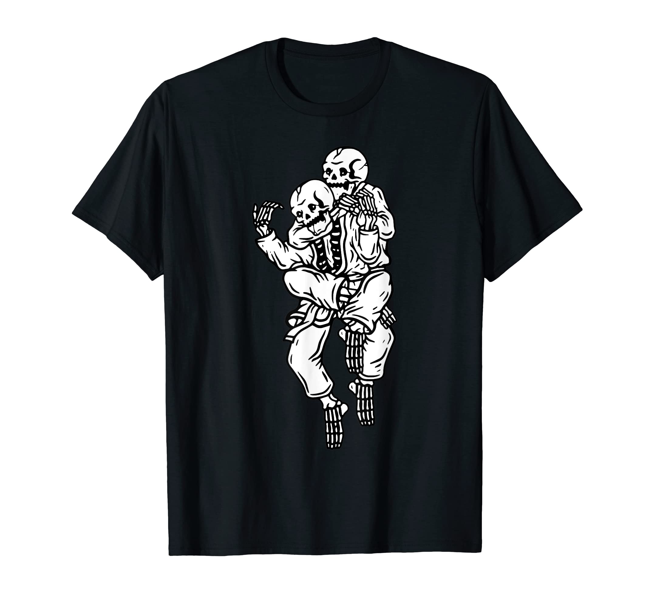Jiu jitsu Skeleton Rear Naked Choke BrazilianJiu Jitsu T-ShirtOEKO-TEX STANDARD 100