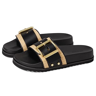 AllSaints Ellie Raffia Slider Women