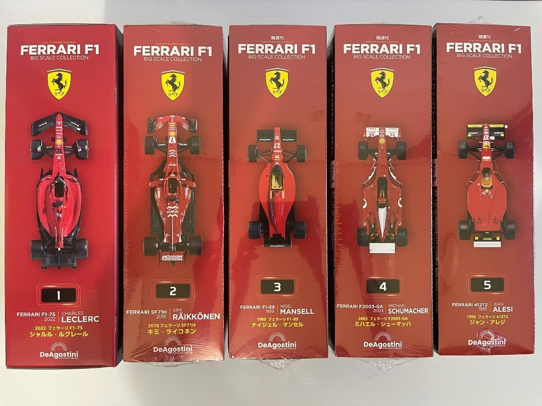 デアゴスティーニ ビッグスケール 新品 DeAGOSTINI F1コレクション 未