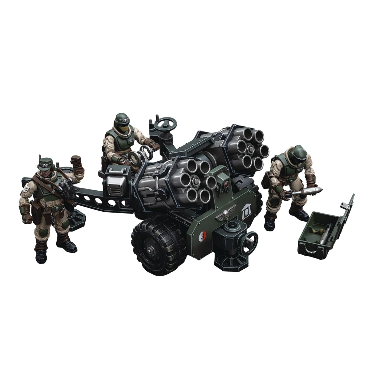 JOYTOY ウォーハンマー40K Astra Militarum JoyToy WH40K Astra Militarum Ordnance Team with Bombast