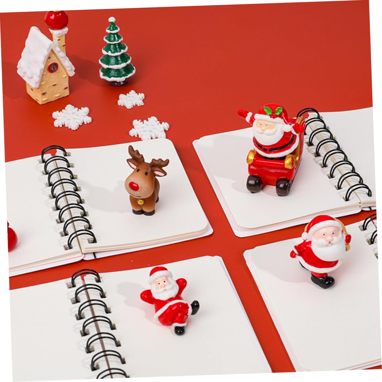 Lurrose 18 Stück Weihnachts Spiralbuch Notizbücher Für Kinder Studenten Notizbuch Zubehör Bindungs Spiral Notizbücher Spiral Spiral Notizbuch Tragbare Spulen Notizblöcke Liniertes