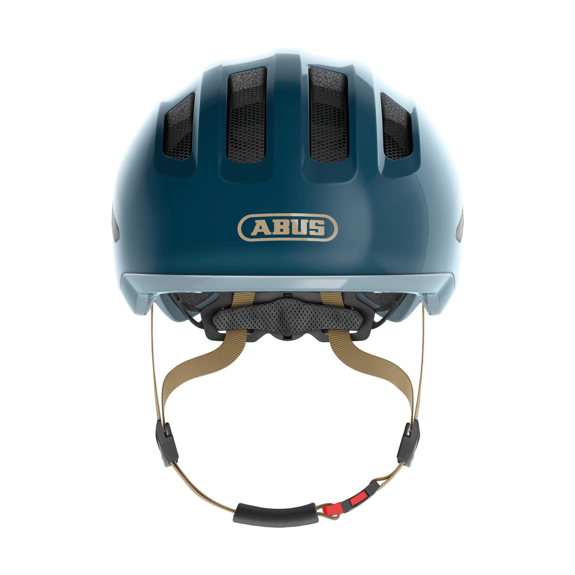 Casco infantil ABUS Smiley 3.0 ACE LED - Casco de bicicleta con luz - Ajuste profundo y espacio para trenzas - Para niña y niño