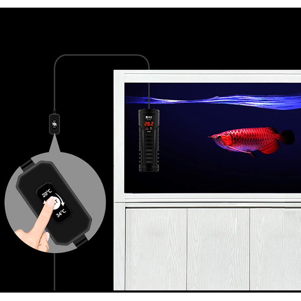 Asta riscaldante per Acquario per Acquario Riscaldatore Automatico a Prova di Esplosione a Temperatura costante, 100 W (500 W)