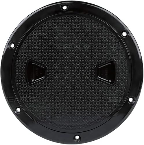 SEAFLO Marine Circular Non-Slip Screw Out Deck Plate Inspection…