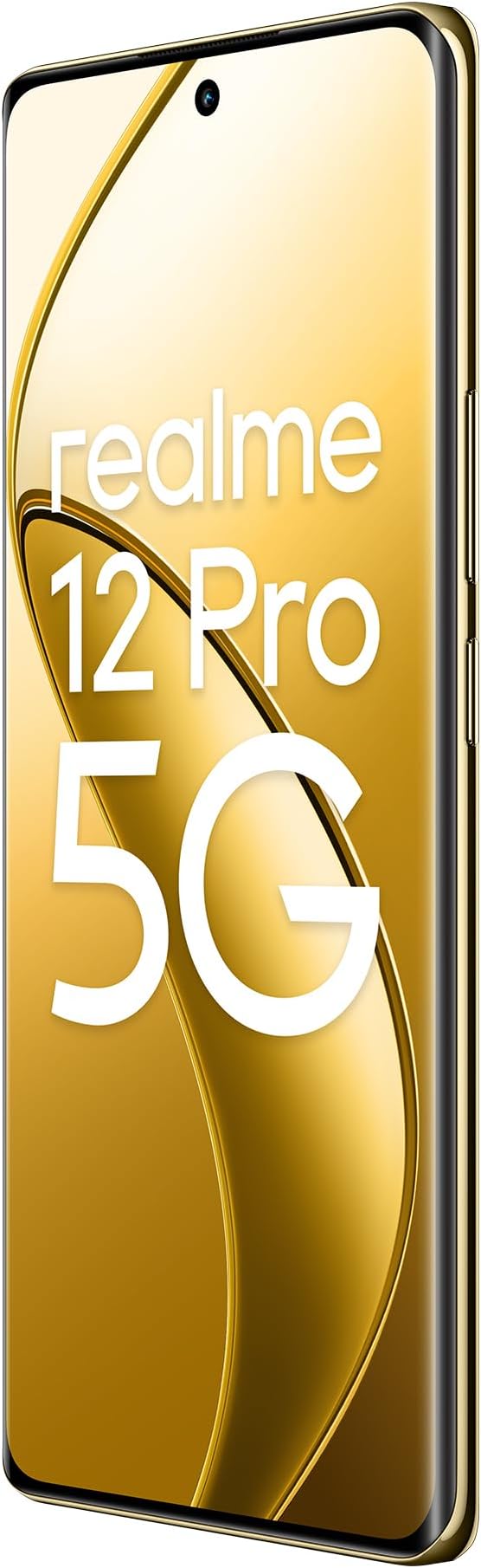 realme 12 Pro 5G Smartphone, 8+256GB, Sony IM890 OIS Camera, 2X Optical Zoom Phone, Qualcomm Snapdragon 6 Gen 1 Processor, 120Hz Curved Screen, 67W Super Fast Charging, Dual SIM, Beige
