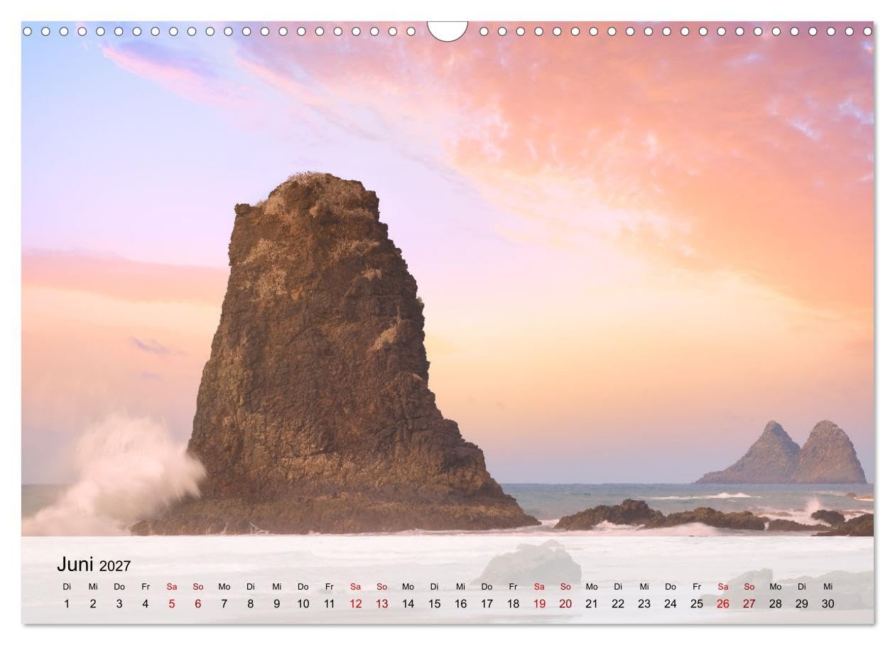 CALVENDO - Wunderschöne Meereslandschaften (Wandkalender 2027 DIN A3 quer), Monatskalender: Zwölf Meereslandschaften für Meeressüchtige.