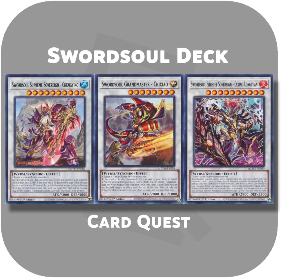 Complete Custom Deck for Yu-Gi-Oh! - Swordsoul Synchro Deck