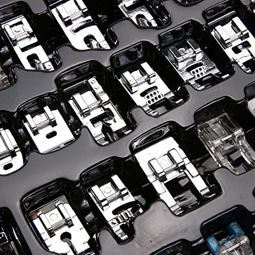 image for Stormshopping 52 PCS Universal Low Shank Sewing Machine Presser Foot S