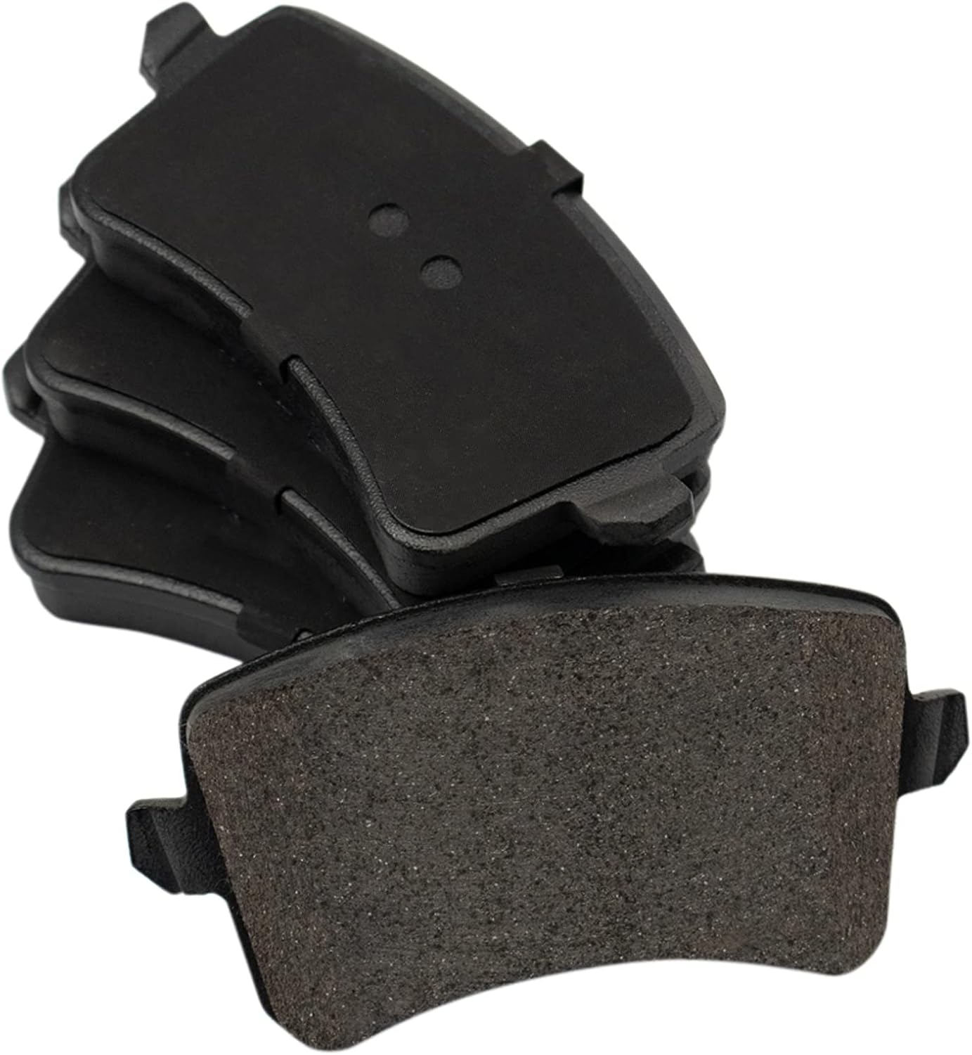 TRQ Brake Pads Semi-Metallic Compatible with 2014-2017 Audi SQ5
