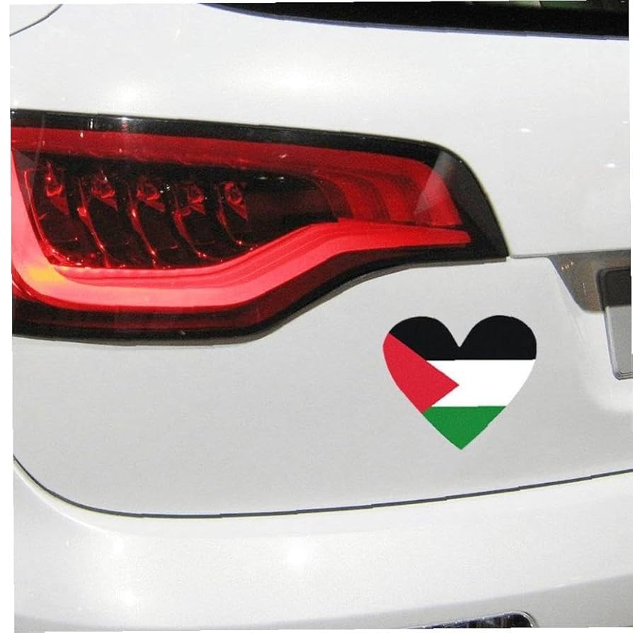 パレスチナ製 パレスチナ国旗 【ハンドメイド】 ステッカー付 新品 Amazon.co.jp: パレスチナ国旗シール ハート形 パレスチナ国旗