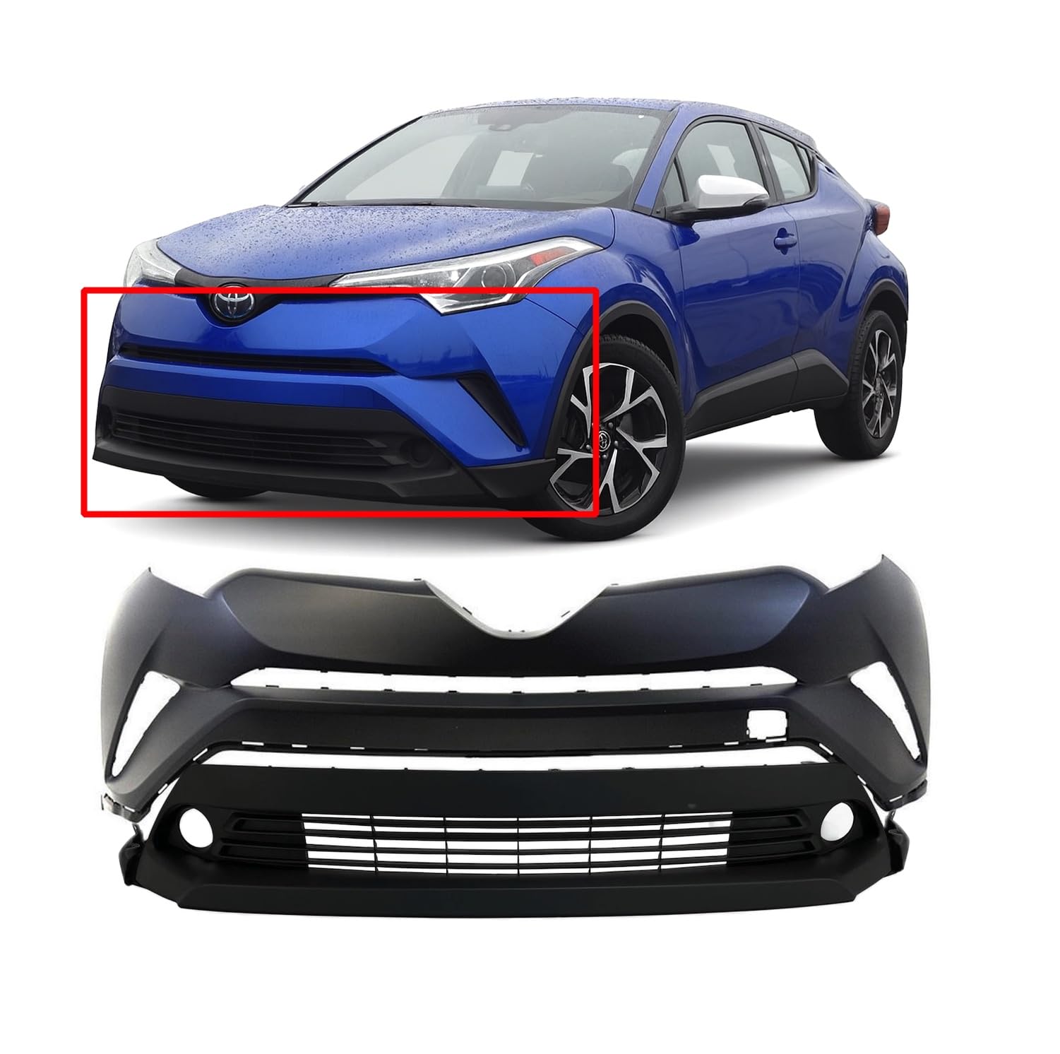 Amazon.com: FitParts Compatible with Front Bumper Covers Kit