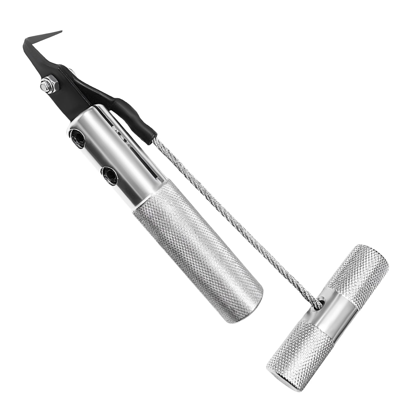 Windshield Removal Tool, Aluminium Alloy Auto Windscreen Replacement Tool with Steel Blade, Professional Window Glass Trim Remover for Sedan Truck SUV, Car Accessories