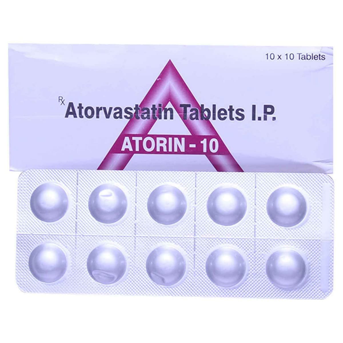 Atorin-10 - Strip of of 10 Tablets