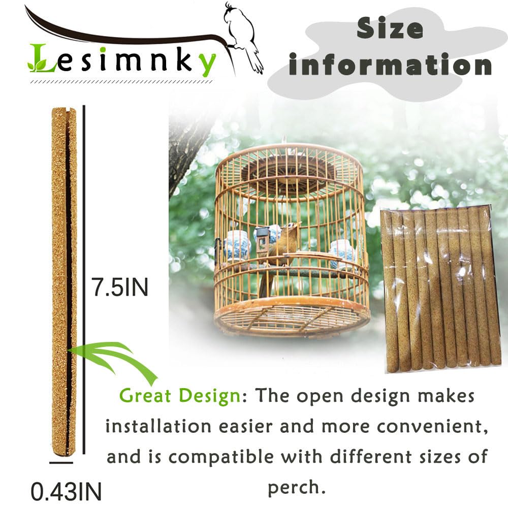 Lesimnky 30PCS Birds Perch Covers - Image 3