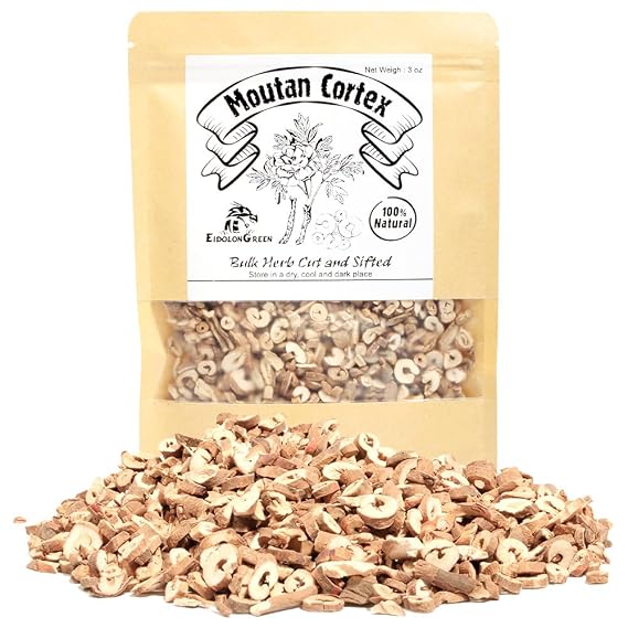 EidolonGreen [China Medicinal Herb] Moutan Cortex (Peony Bark/Mo dan pi/) Dried Bulk Herb 3 Oz (88g)