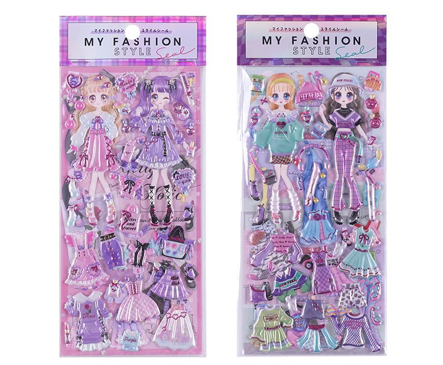 BARTOSZ Dress Up Change Bubble Sticker | Early Education Toy | Girl Princess Cartoon 3D Children Set Paste Painting | Fashionable and Cute Princess Stickers | Perfect as a Gift or Reward (Pack of 2) (B0CLLKMFFT) Amazon Price History, Amazon Price Tracker