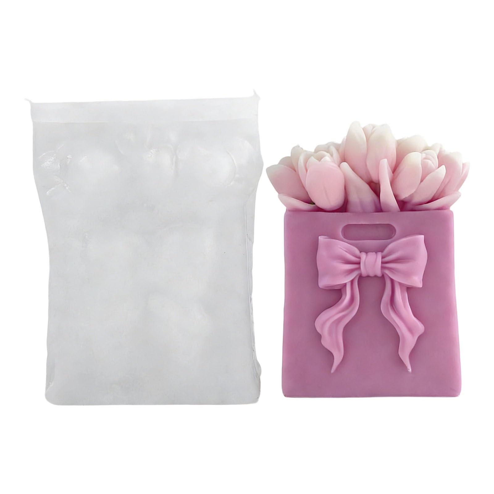 Nvoqilin A Food Grade Silicone Rose Shaped Making For Wedding Birthday Decorations Wedding