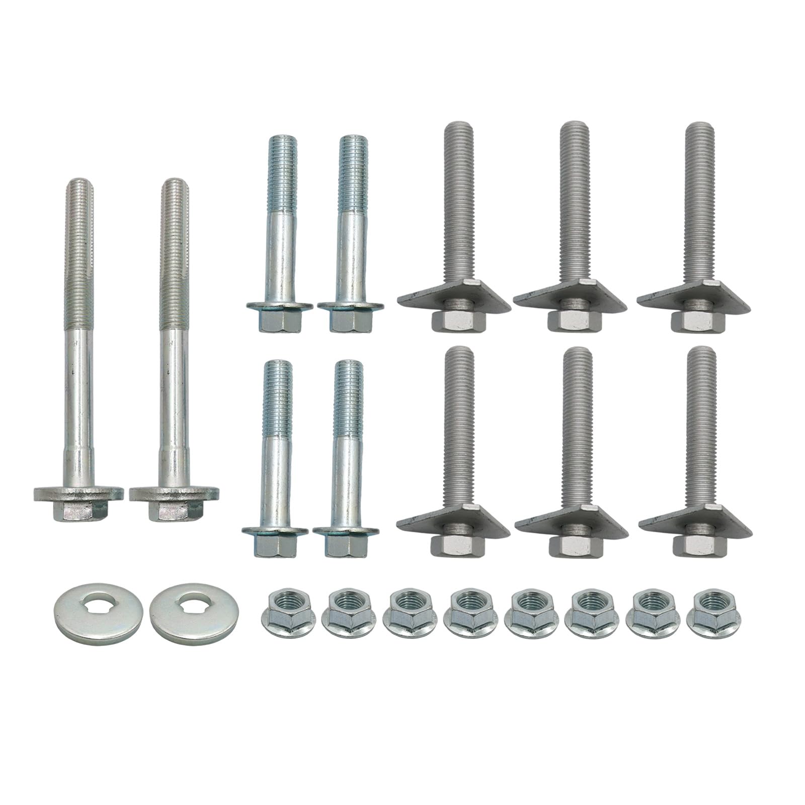 Schraubensatz Querlenker Hinten Kompatibel mit BMW 1er E81 E82 E87 E88 3er E90 E91 E92 E93 33326760668 07119906489 33306793891 33326764292 33306786186