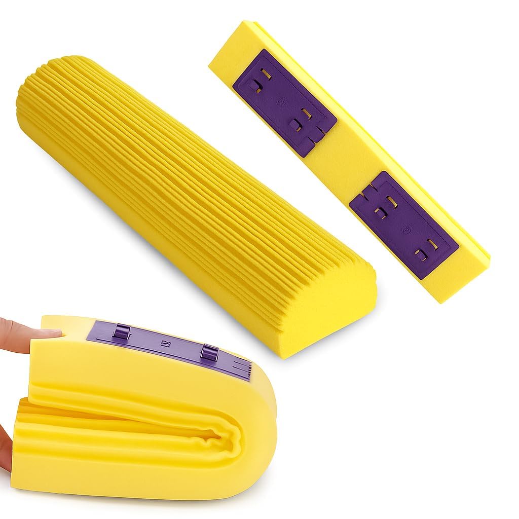 Mop Sponge Refill Super Absorbent PVA Sponge Refill | Compatible with Roller Mops | Long Lasting & Quick Drying | Heavy-Duty Cleaning for Home & Office | Pack of 1-image-41