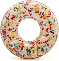 Intex, Bóia inflável Donut granulado para praia ou piscina