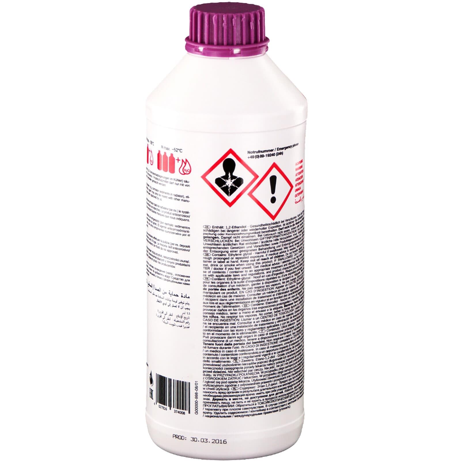 FEBI BILSTEIN 37400 Antigel 1,5L violet