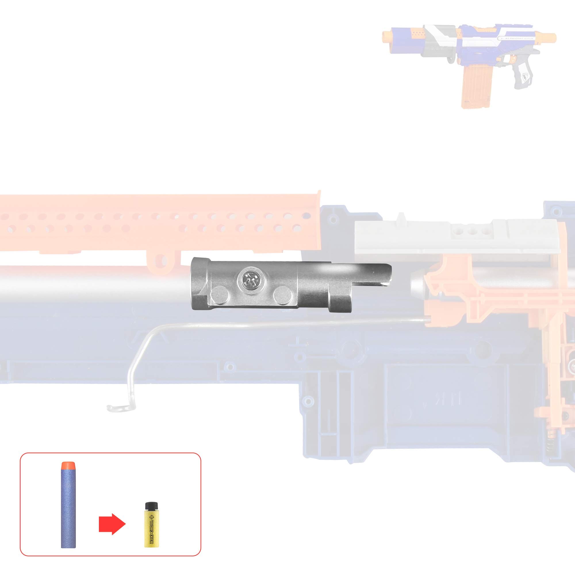 Amazon.com: WORKER Paratroops Short Dart Mod Kit and Connector Set