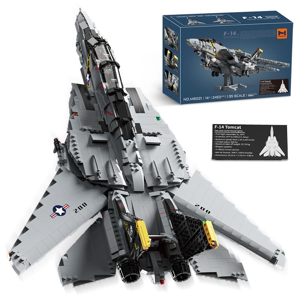 Amazon.co.jp: MISINI M8021 F-14 トムキャットファイタージェット